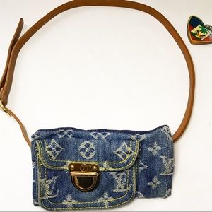 Louis Vuitton Mini Denim Bum Bag